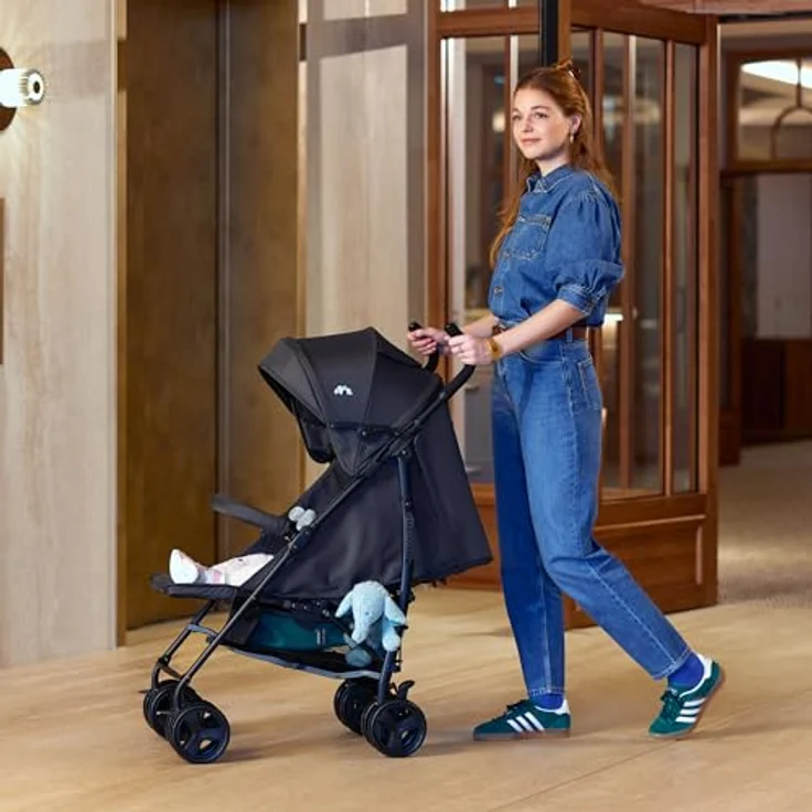 Bebeconfort Dusk Kinder-Buggy, leichter Reise-Buggy für 0-4 Jahre (0-22 kg), mit weichem Polster und verstellbarer Beinstütze – Bild 10