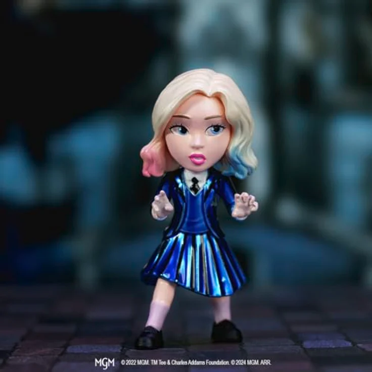 JADA MetalFigs Wednesday Sammelfiguren 4er Pack, 6,5 cm, Die-cast, für Sammler ab 8 Jahren – Bild 6