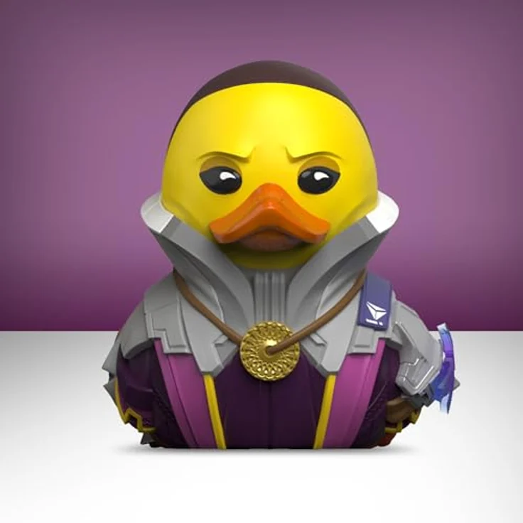TUBBZ Erstausgabe: Destiny 2 - Ikora Rey, Cosplaying-Gummiente Vinylfigur in ikonischer Badewannen-Vitrine, 9 cm groß – Bild 4
