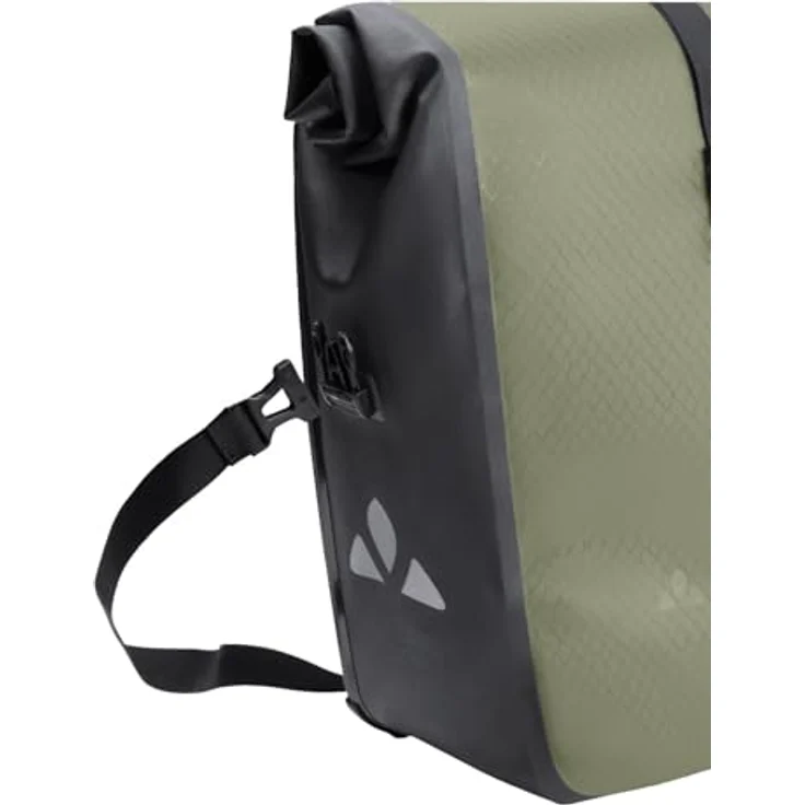 VAUDE Hinterradtaschen Aqua Back Single (Rec) Fango - Kinderfahrradtaschen mit geräumigem Hauptfach und wasserdichtem Wickelverschluss – Bild 5