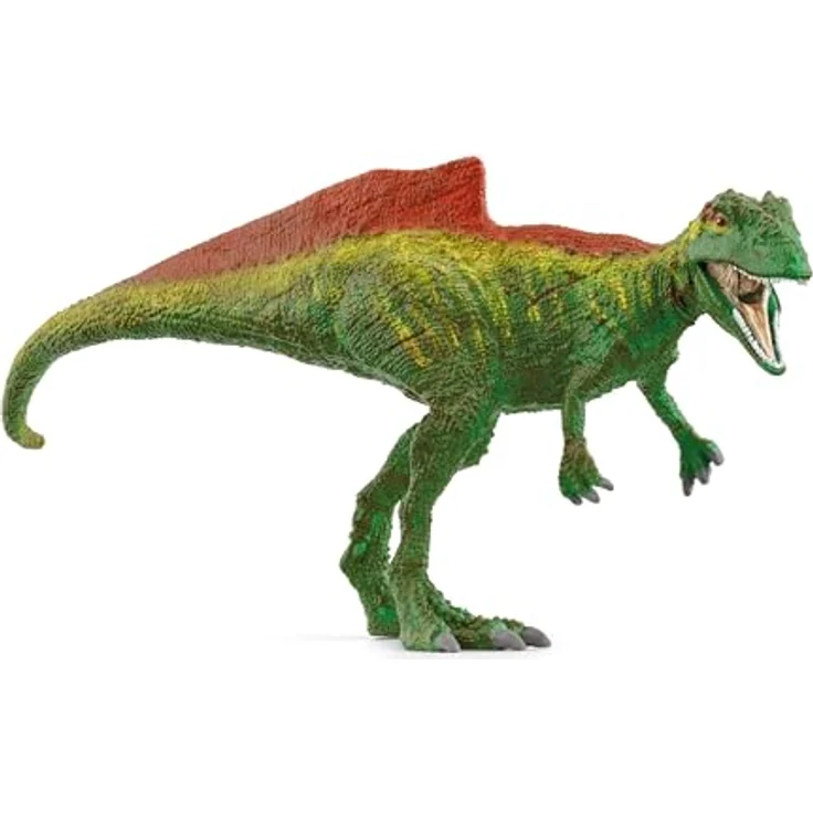 Schleich Concavenator (15041), Dinosaurier mit grasgrüner und gelber Echsenhaut, 22 x 8,7 x 6 cm – Bild 1