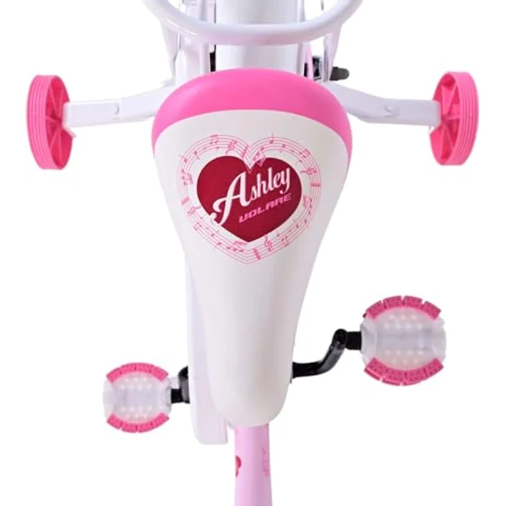 Volare Kinderfahrrad Ashley 18 Zoll in Rosa, mit Handbremse und Rücktrittbremse – Bild 4