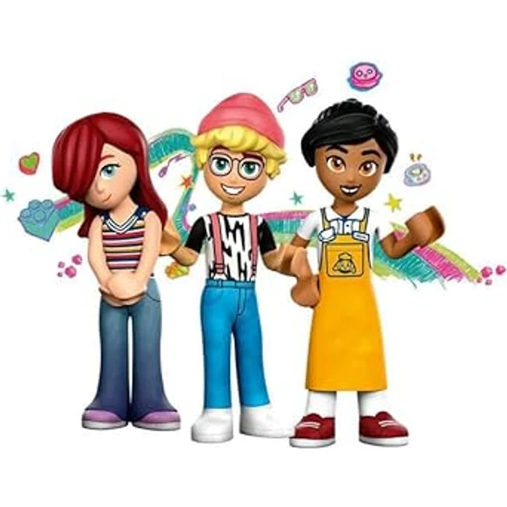LEGO® Konstruktionsspielsteine Heartlake City Café (42618), LEGO Friends, (426 St), Made in Europe – Bild 4