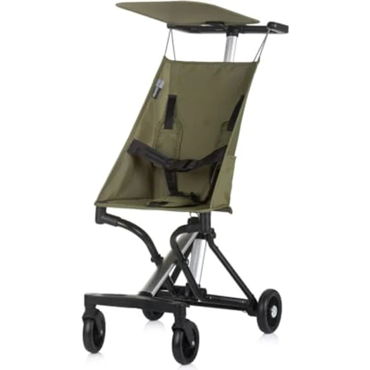 Chipolino Kinderwagen Buggy Unique, leichter Aluminiumrahmen, faltbar, 3-Punkt-Gurt, Tragetasche, ideal ab 6 Monaten – Bild 2