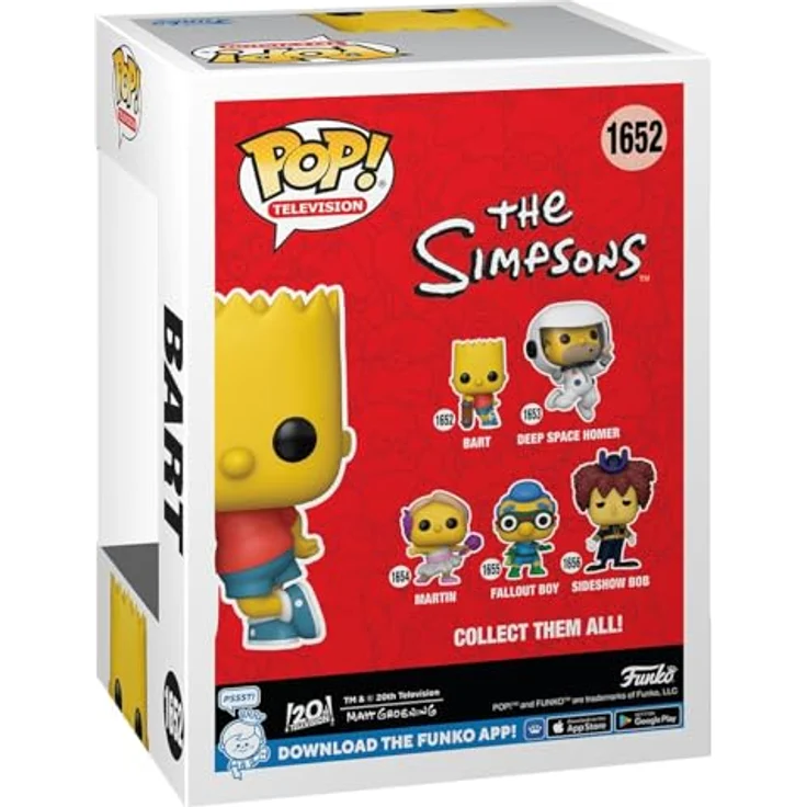 Funko POP! TV: Simpsons 0 - Bart Simpson - Vinyl-Sammelfigur, 9,5 cm Größe, Geschenkidee, Offizielle Handelswaren – Bild 3