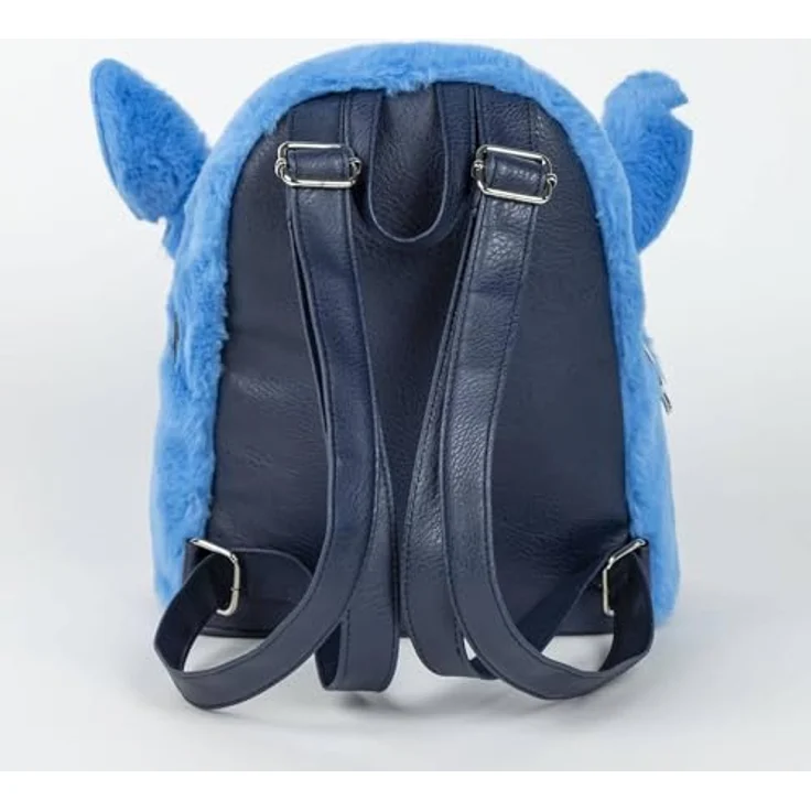 Cerda Stitch wink wink gefüllter Rucksack, offiziell lizenziert aus PU-Material, kompakt 22 x 25 x 11 cm – Bild 2