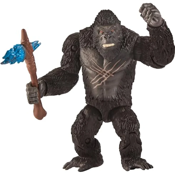 MonsterVerse Godzilla x Kong: Das Neue Imperium, 15 cm Kampfnarben-Kong-Actionfigur, hochdetailliert mit beweglichen Gelenken, geeignet für Kinder ab 4 Jahren – Bild 5
