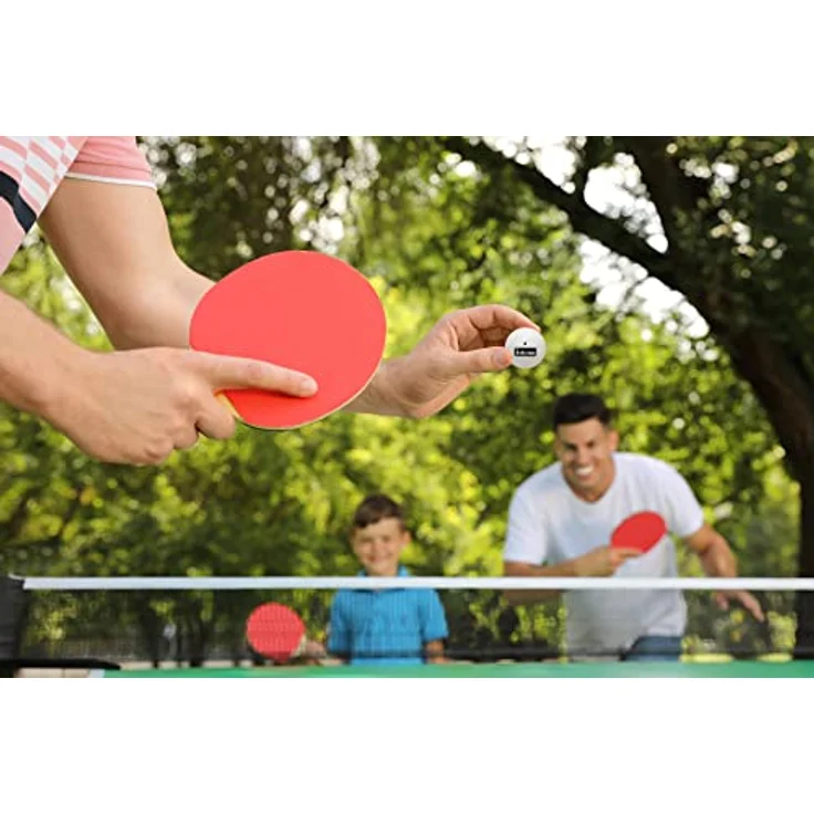 Idena 40169 Tischtennisbälle, 36 Stück in weiß, 1 Stern Qualität nach ITTF, Durchmesser ca. 4 cm, für Training und Hobbysport – Bild 5