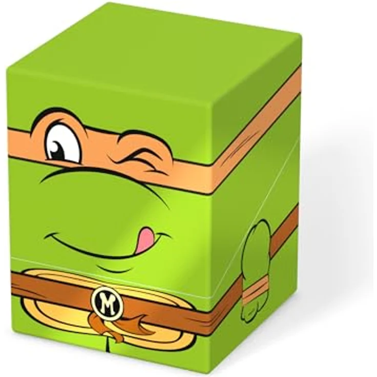 Ultimate Guard Squaroes - Squaroe Teenage Mutant Ninja Turtles™ 005 - Michelangelo, Deckbox für 100 Karten, aus 78% erneuerbaren Ressourcen – Bild 2