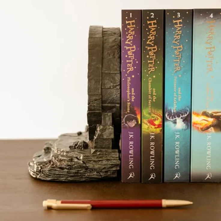 Grupo Erik Harry Potter Kammer des Schreckens Buchstützen, robustes Design für Bücherliebhaber und Magiefans – Bild 7