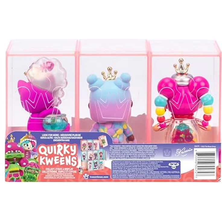 Moose XOX KWEENIE Quirky, Gelenkige Figur für kreative Rollenspiele, 13 cm Mädchen, aus hochwertigem ABS-Kunststoff – Bild 3
