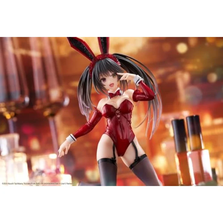 Taito Prize Bunny Kurumi Tokisaki Figur, PVC Statue 13 cm aus "Date A Live V" – Bild 5