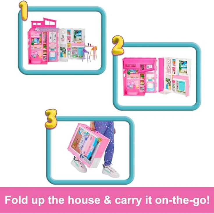 Barbie HRJ77 Toys, bunt - Puppenhaus mit 2024 EPH, langlebig und flexible Gestaltung - Preisvergleich – Bild 4