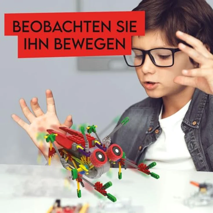Science4you Robotics Gammabot, Roboterbaukasten mit 121 Teilen, STEM Lernspielzeug für Kinder ab 8 Jahren, ferngesteuertes Modell zum Selbstbauen – Bild 5