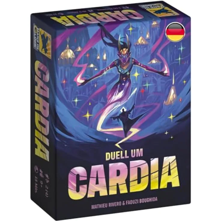 Hans im Glück Duell um Cardia, Kennerspiel für 2-4 Spieler, ab 9 Jahren, 15 Minuten Spielzeit, Deutsch