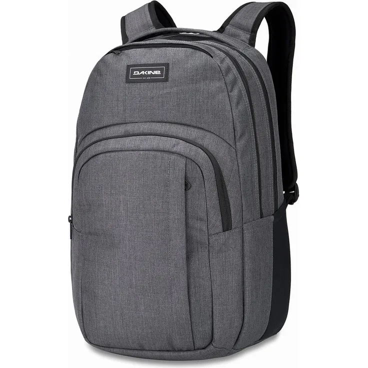 Dakine Schulrucksack Campus L, 15 Zoll gepolstertes Laptopfach, ergonomische Schulterriemen, isoliertes Kühlfach, schwarz