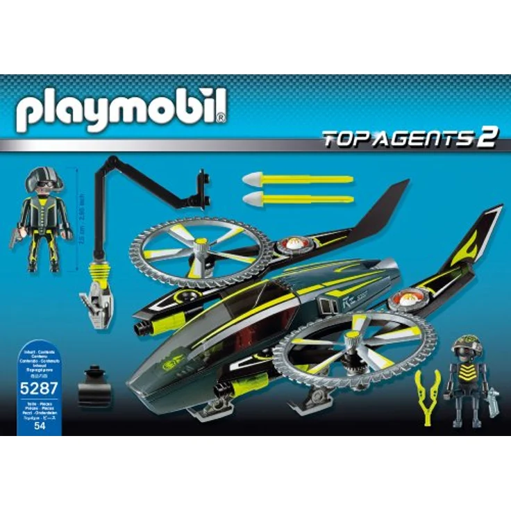 PLAYMOBIL - Mega Masters Razorcopter 5287 – Bild 4
