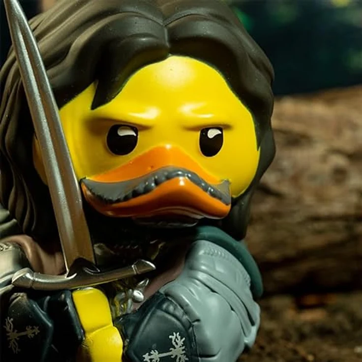 TUBBZ Box-Ausgabe Aragorn, Sammler-Vinyl-Gummiente Figur, 9 cm groß, Offizielles Der Herr der Ringe Merchandise – Bild 4