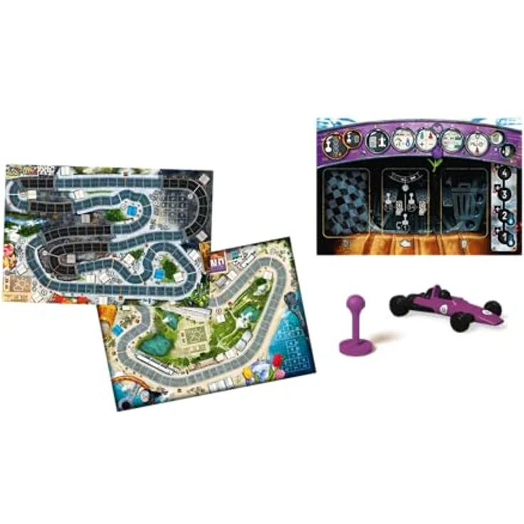 Days of Wonder Heat – Dunkle Tunnel, Erweiterung für Kennerspiel, Rennspiel für 1-7 Spieler, ab 10 Jahren, 60 Minuten Spielzeit, Deutsch – Bild 5