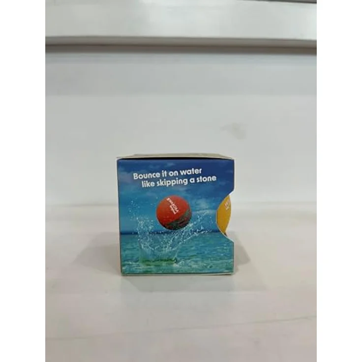 Waboba Wasser-Sprung-Ball, Original Skip-Ball für Ozean, See & Pool, robuster Gelkern, teal pebbles – Bild 3