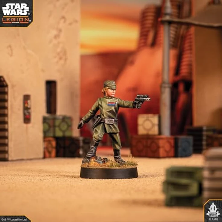 Atomic Mass Games Star Wars Legion - Anpassbarer Imperial Officer Agent, Miniaturenset mit über 20 optionalen Teilen – Bild 6
