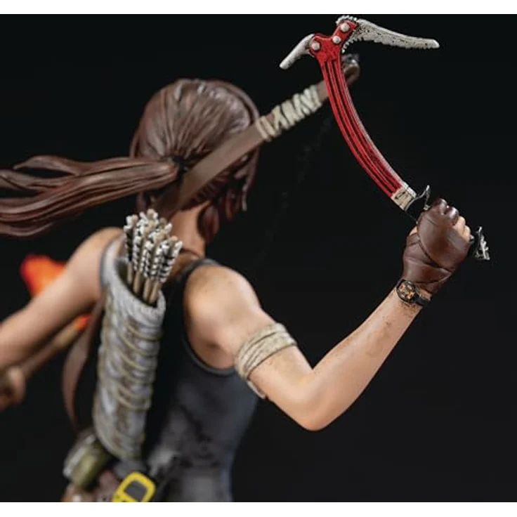 DARK HORSE COMICS Tomb Raider PVC Statue Lara Croft Survivor Era, 33 cm, detailreiche Sammelfigur aus hochwertigem PVC, ideal für Sammler – Bild 6