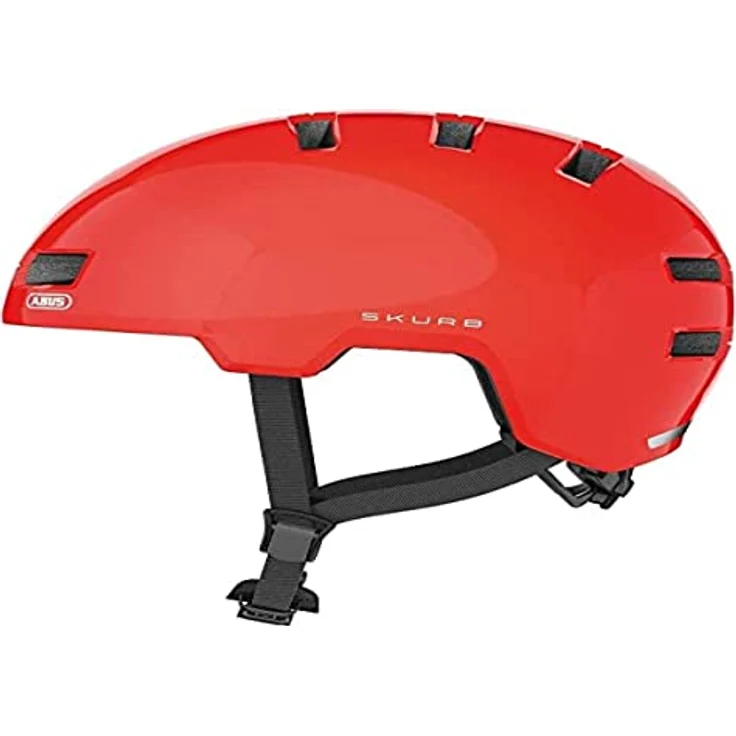 ABUS 40379 Fahrradhelm, Orange (Signal orange), S (52-56 cm) – Bild 1