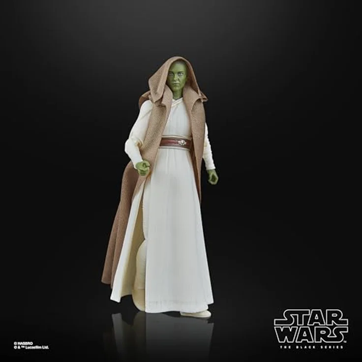 Star Wars The Black Series Jedi-Meisterin Vernestra Rwoh, Action-Figur aus "The Acolyte" mit Lichtschwert, 15 cm, bewegliche Gelenke, Fensterschachtel-Verpackung – Bild 4