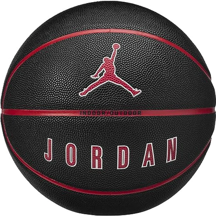 Nike Jordan Ultimate 2.0 8P In/Out Ball J1008254-017, Unisex Basketball, Schwarz, Größe 7 EU