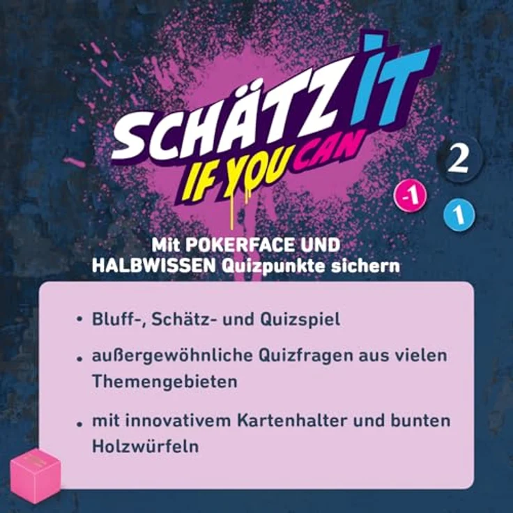 Moses Schätz it - if you can, Brettspiel für die ganze Familie mit Quizfragen und Bluffen, deutsche Version – Bild 8