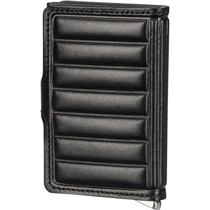 Secrid Geldbörse Premium Miniwallet Emboss Lines Black One Size – Bild 2