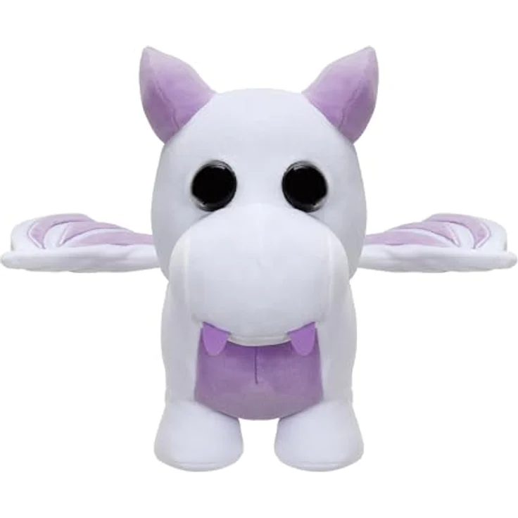 Adopt Me! AME0057-20 cm Plüsch - Lavender Dragon, offizielles Plüsch mit Spielcode - Ultra weiches Kuscheltier in Lavendelfarbe – Bild 2