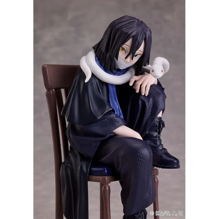 Aniplex Demon Slayer Kimetsu No Yaiba Obanai Iguro Statue, 15 cm, PVC, blau – Bild 5
