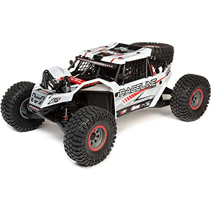 LOSI 1/6 Super Rock Rey V2 4WD Rock Racer Brushless RTR, White