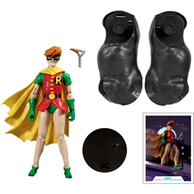 McFarlane Multiverse Build A Actionfigur Robin (Batman: The Dark Knight Returns) 18 cm 15436 Mehrfarbig – Bild 5