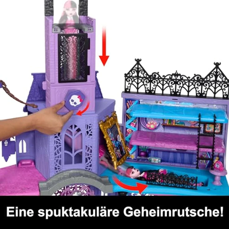 MonsterHigh™ Puppenhaus Monster High Haunted High School-Puppenhaus – Bild 3