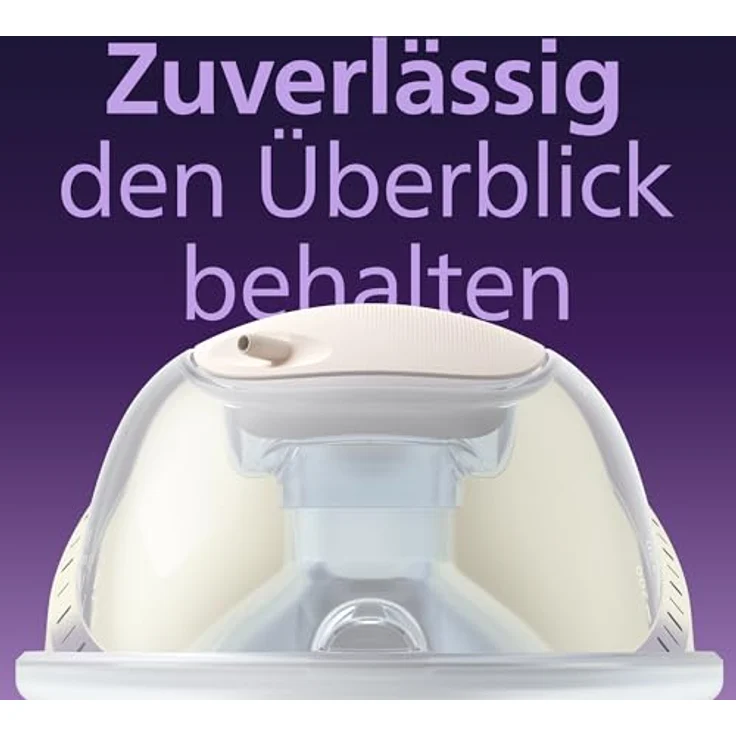 Philips Avent Hands-Free Premium Plus SCF439/01, Muttermilch-Sammler, 2er Pack, leicht zu reinigen, verschiedene Brustaufsätze – Bild 3