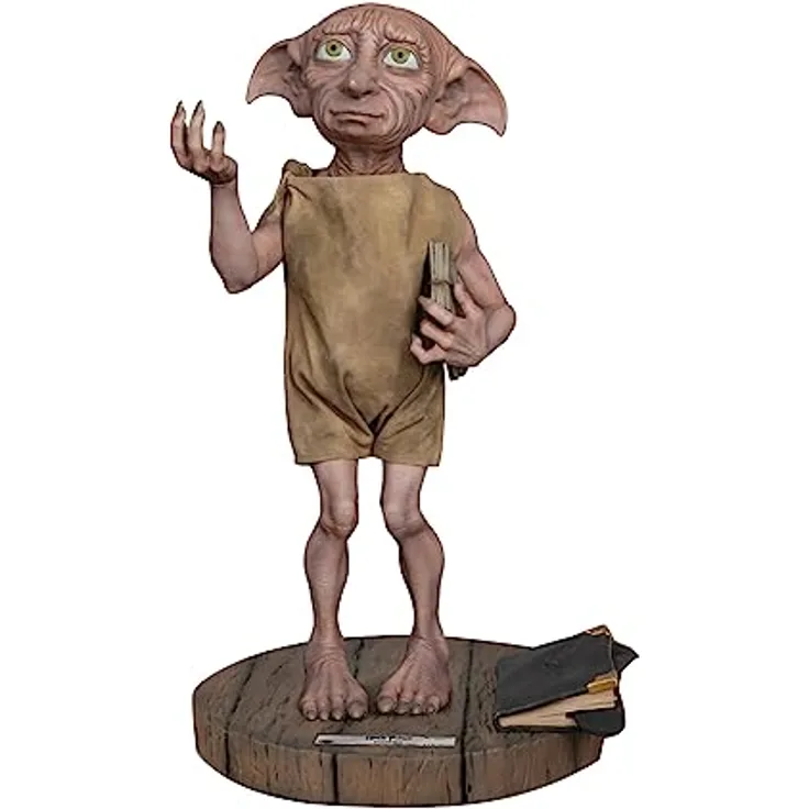 Beast Kingdom Toys Harry Potter Master Craft Dobby Statue, 39 cm, Golden, limitiert auf 3000 Stück