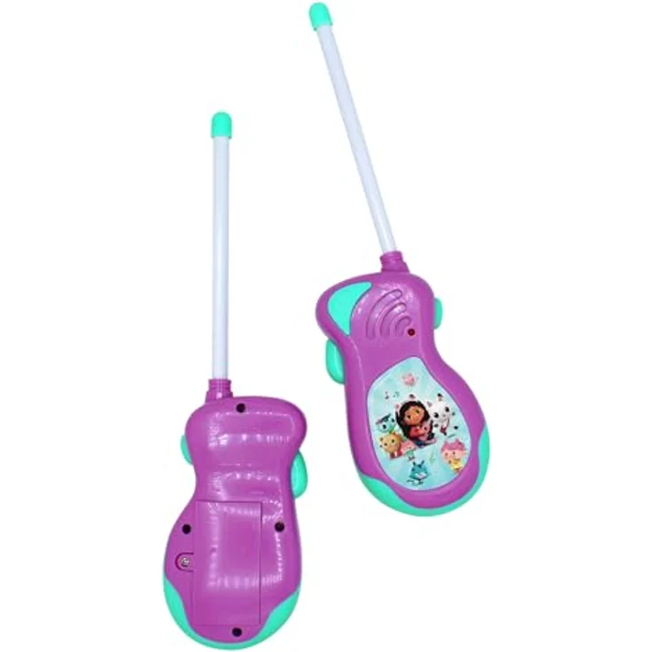 Joytoy Gabby's Dollhouse Adventureset, 5-teiliges Spielfigurenset mit Walkie Talkies, Katzenohren, Kompass und Taschenlampe, Geschenkverpackung 39x5,5x29 cm – Bild 4