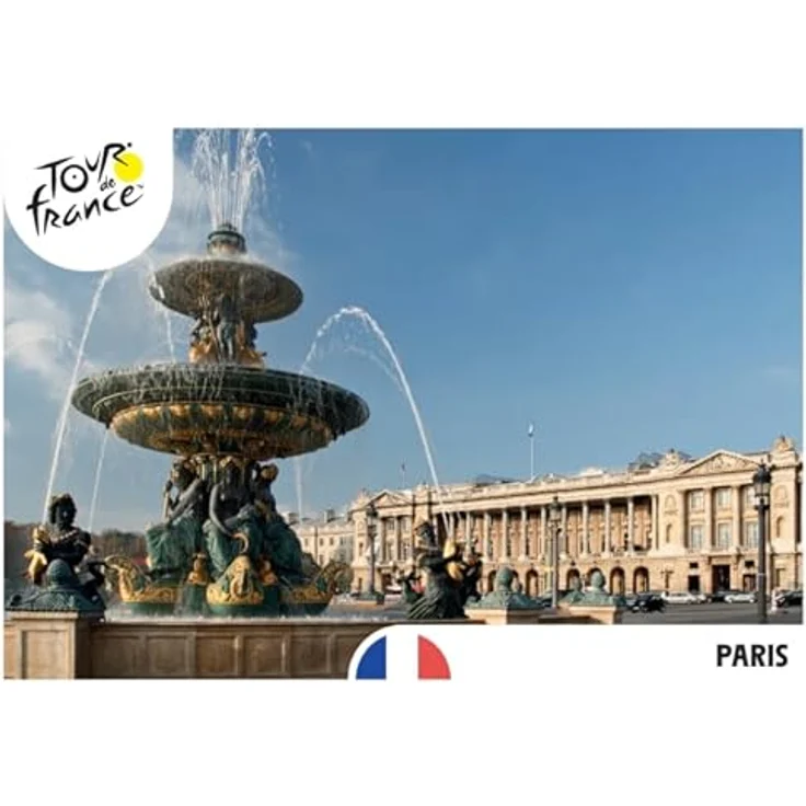 Panini Starterpaket TOUR DE FRANCE 2025, Album + 4 Hüllen + 20 Aufkleber, mehrfarbig – Bild 5