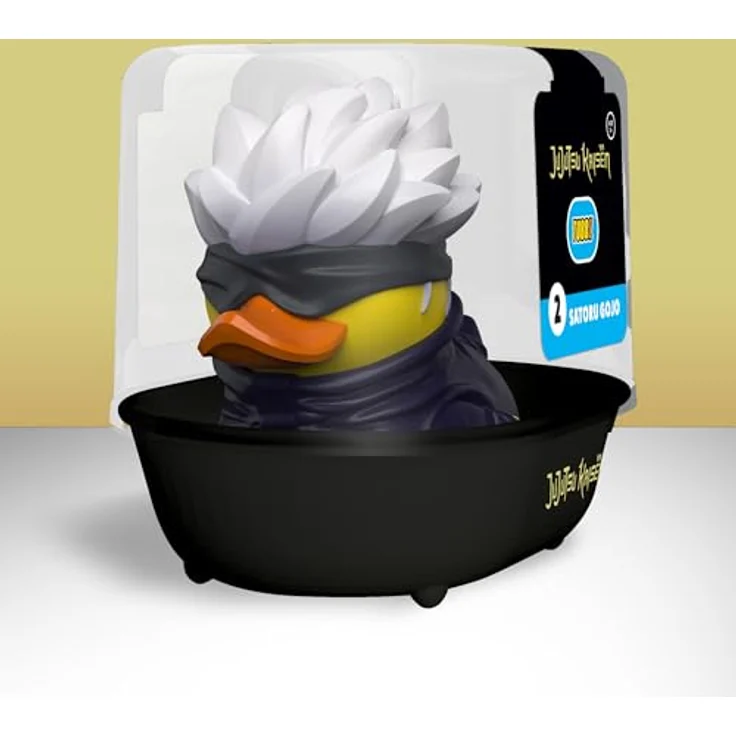 TUBBZ First Edition: Jujutsu Kaisen - Satoru Gojo Cosplaying Rubber Duck Vinyl Figure, etwa 9 cm groß, Sammelfigur für Fans – Bild 2