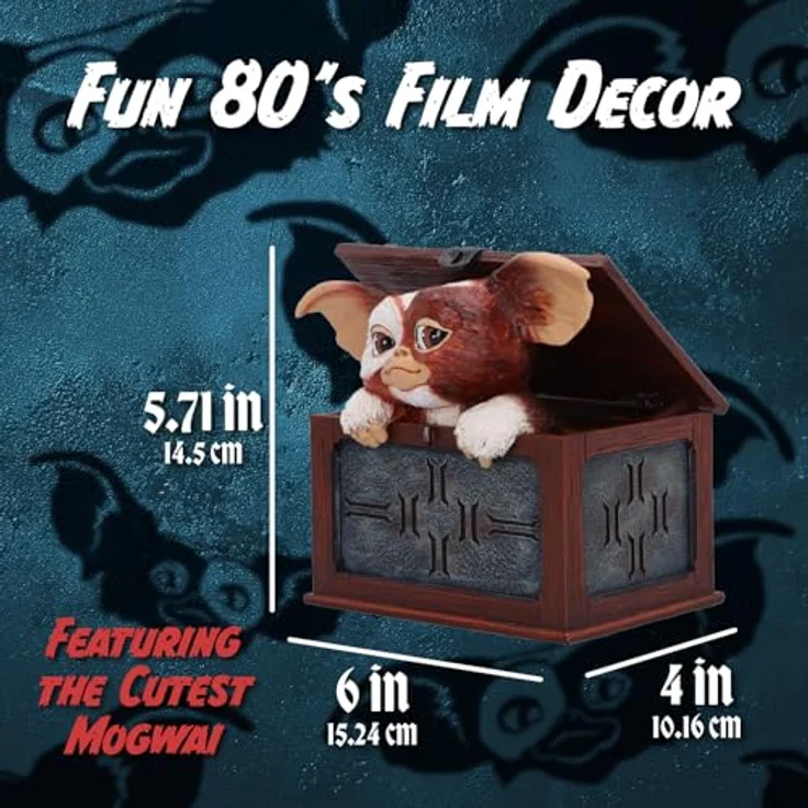 Nemesis Now Gremlins Statue Gizmo - You are Ready 12 cm, handgemalte Mogwai Statue aus hochwertigem Harz – Bild 5