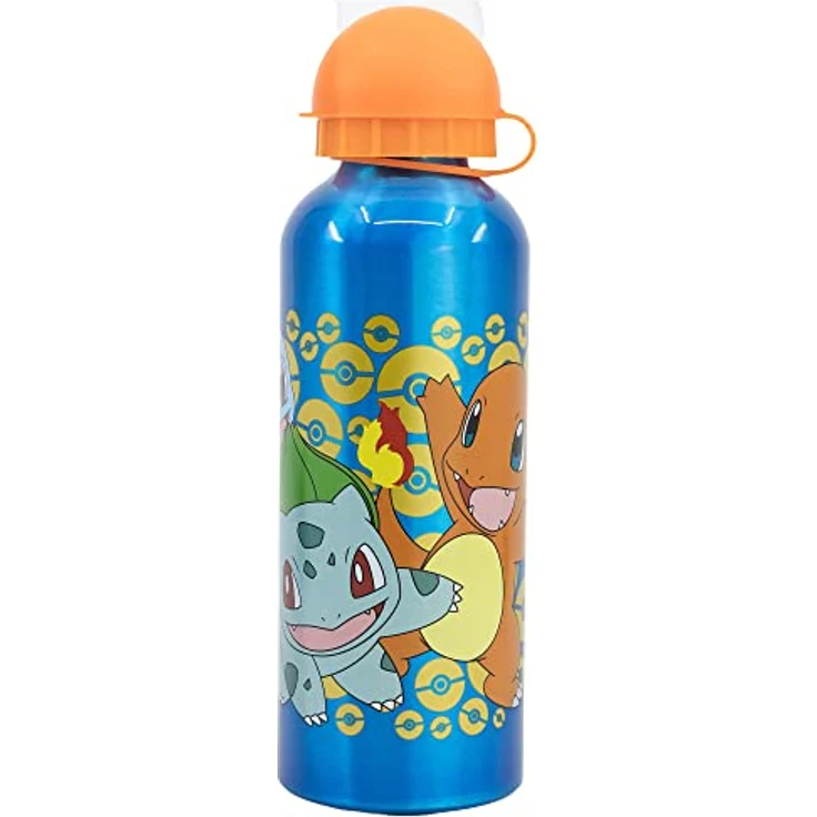 Stor 530ML Aluminiumflasche für Kinder, Pokémon Distorsion, BPA-frei, wiederverwendbar, offiziell lizenziert – Bild 1
