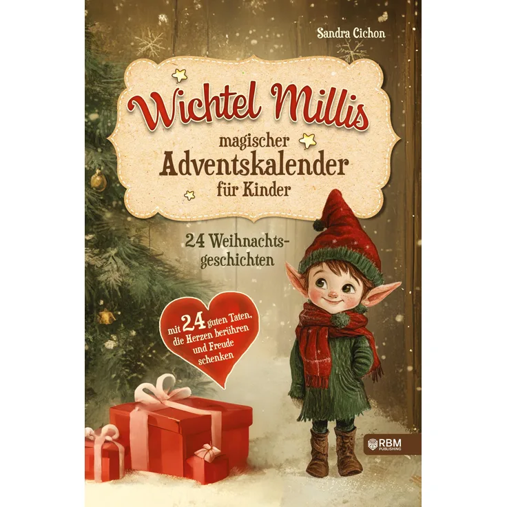 Sonstige Verlage Wichtel Millis magischer Adventskalender, interaktives Erlebnis mit zauberhaften Überraschungen