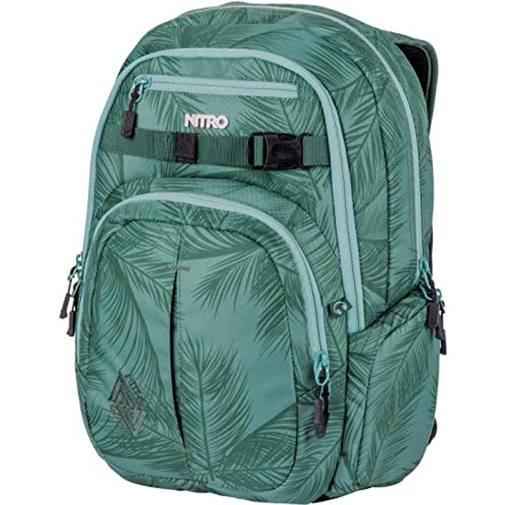 Nitro Schulrucksack Chase - Motiv: Coco Sport, 51 cm, 35 Liter, 0,86 kg - Farbe: grün – Bild 1