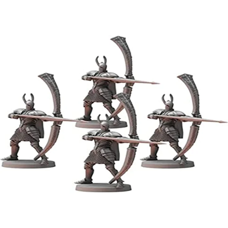 Steamforged Games Dark Souls The Role Playing - Silver Knight Greatbowmen Miniaturen & Statistikkarten für D&D 5E, unisex