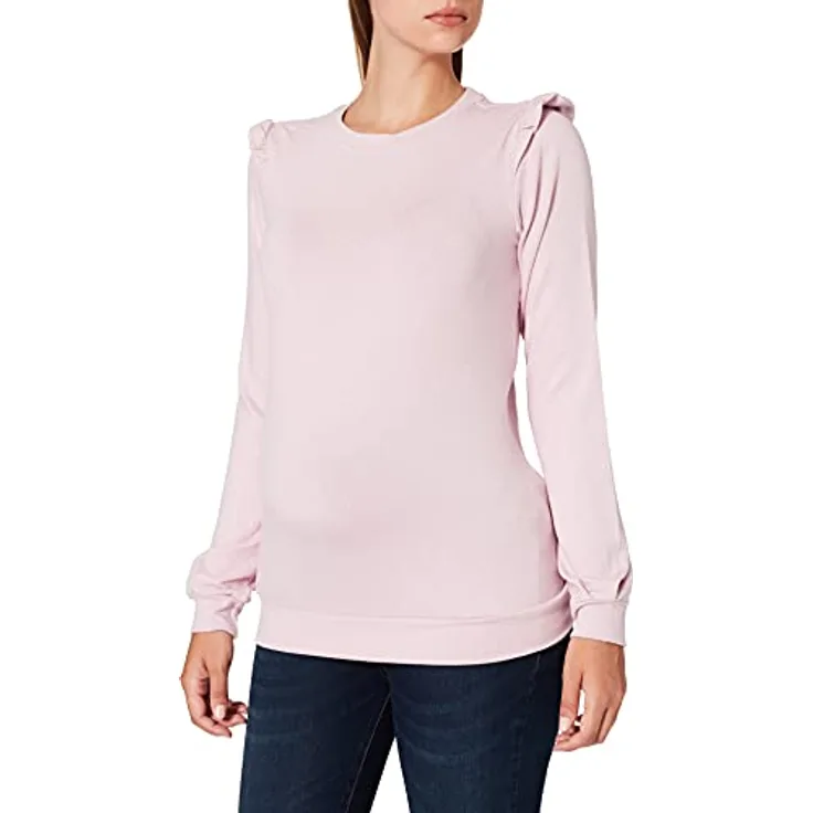 Noppies Maternity Damen Top nurs ls Geneve T-Shirt, Dawn Pink-P800, XL