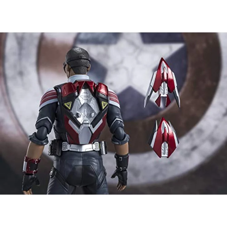 TAMASHII NATIONS - Der Falcon und der Wintersoldat - S.H.Figuarts Actionfigur, 15 cm – Bild 5