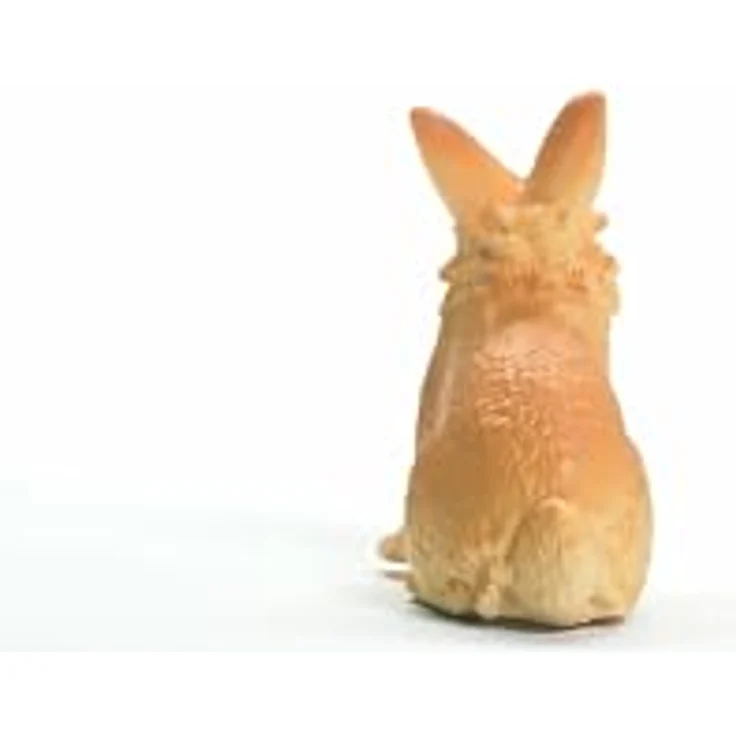 Schleich Löwenkopfkaninchen, Zwergkaninchen mit charakteristischer Mähne, ca. 4,2 x 2,2 x 4,5 cm, Farm World (13974) – Bild 5
