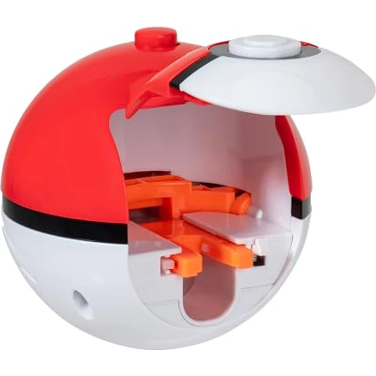 Jazwares Pokémon Battle Spinner Pack, Pikachu #1 mit Pokéball, Sammelfigurenspiel – Bild 6